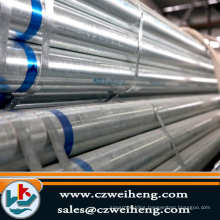bs 1387/en39/en10219 erw hot dip galvanized scaffolding carbon welded steel pipe/tube Tianjin machinery ERW TUBE